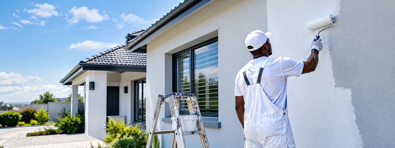 Professional exterior house painting